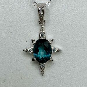 London Blue Topaz Necklace